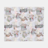 Pipa & Marlow Theme Fleecedecke (Vorderseite (Horizontal))