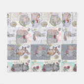 Pipa & Marlow Theme Fleecedecke (Vorderseite (Horizontal))