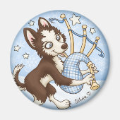 Pipe Band Husky Magnet (Vorne)