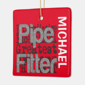 Pipe Fitter Extraordinaire CUSTOM Keramikornament (Links)