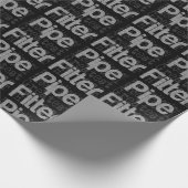 Pipe Fitter Extraordinator Geschenkpapier (Ecke)