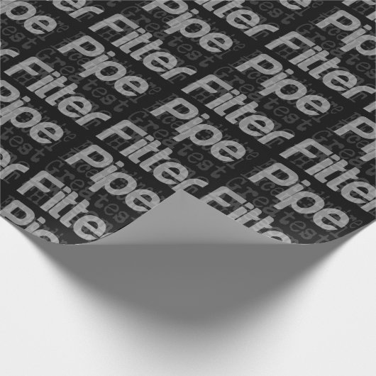 Pipe Fitter Extraordinator Geschenkpapier (Ecke)