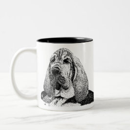 Pipe Hound Zweifarbige Tasse
