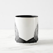 Pipe Hound Zweifarbige Tasse (Mittel)