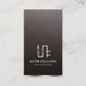 Pipe Layer Fitter Plumber Plumbing Visitenkarte (Vorderseite)