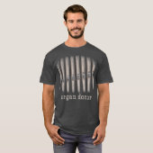 Pipe Organ Donner Funny mit Orgelpfeifen Design T-Shirt (Vorne ganz)