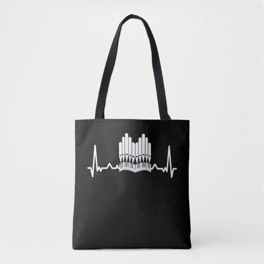 Pipe Organ Heartbeat Church Music Organizer Tasche (Vorderseite)