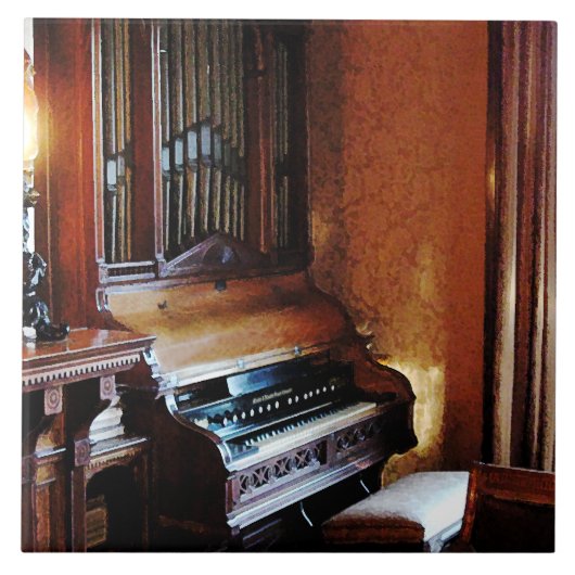 Pipe Organ im Wohnzimmer Fliese (Vorderseite)