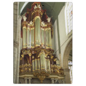 Pipe Organ in Gouda Klemmbrett (Rückseite)