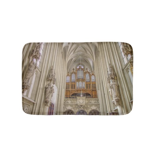 Pipe Organ Maria Am Gestade Badematte (Vorderseite)