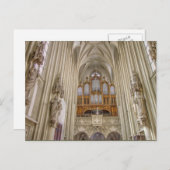 Pipe Organ Maria Am Gestade Postkarte (Vorne/Hinten)