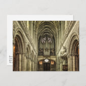 Pipe Organ Notre Dame Cathedral Paris Postkarte (Vorne/Hinten)