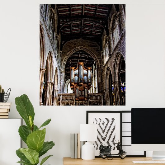 Pipe Organ Poster (Heimbüro)