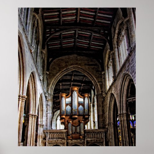 Pipe Organ Poster (Vorne)