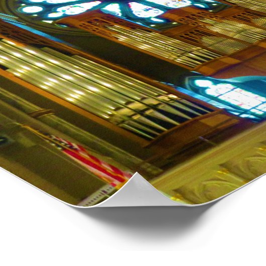 Pipe Organ Poster (Ecke)
