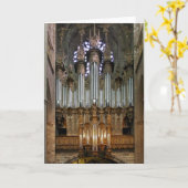 Pipe organ, Rodez Karte (Gelbe Blume)