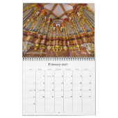 Pipe Organs Alter und Neuer horizontaler Kalender (Feb 2027)