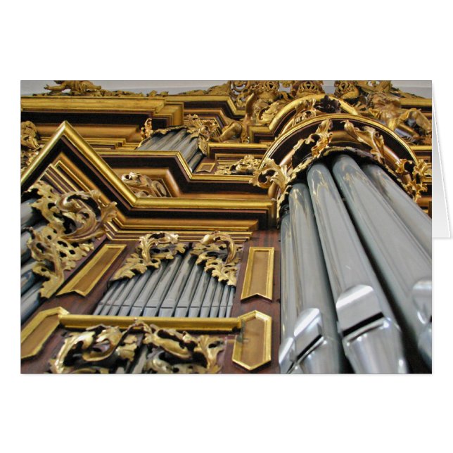 Pipe Orgel in der Kathedrale von Fulda (Vorderseite (Horizontal))