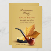 Pipe Tobacco Einladung (Vorne/Hinten)