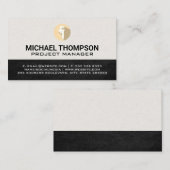 Pipe Wrench Icon Visitenkarte (Vorne/Hinten)