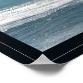 Pipeline Beach Surfer Poster (Ecke)