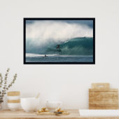 Pipeline Beach Surfer Poster (Küche)