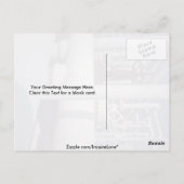 Pipeline für Erdölraffinerien Postkarte (Rückseite)