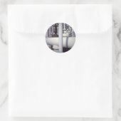 Pipeline für Erdölraffinerien Runder Aufkleber (Tasche)