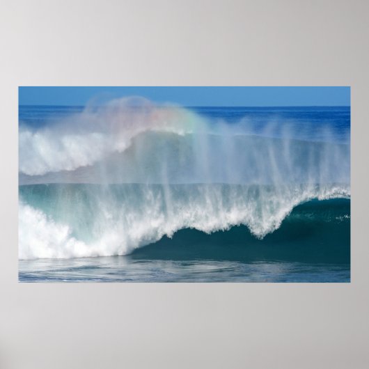 Pipeline Rainbow Print Poster (Vorne)