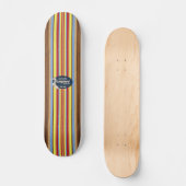 Pipeline Vintag Surf Skateboard (Vorderseite)