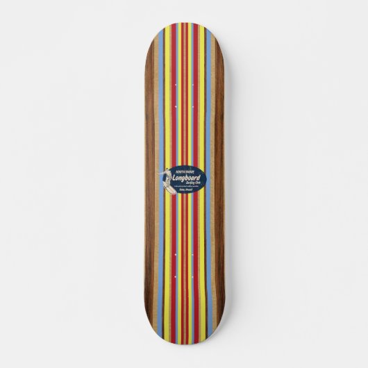 Pipeline Vintag Surf Skateboard (Vorne)