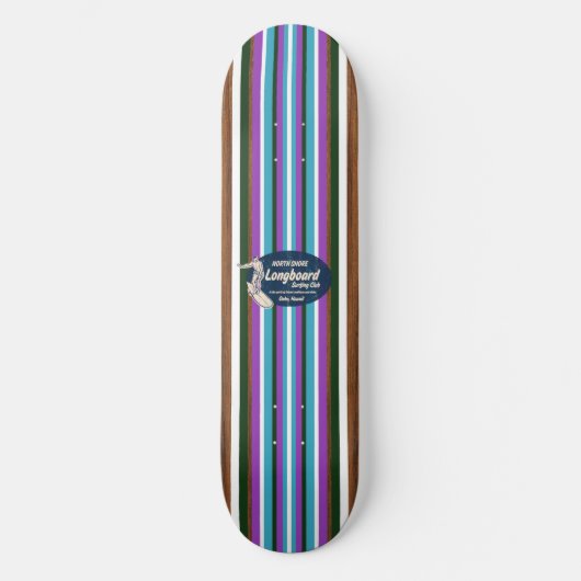 Pipeline Vintag Surf Skateboard (Vorderseite)