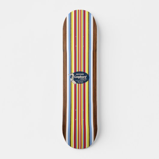 Pipeline Vintag Surf Skateboard (Vorne)