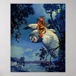 Pipeline Vintage Kinder Buch Fantasy Art Poster