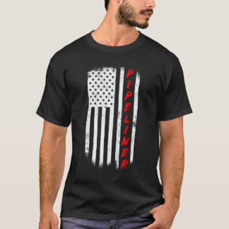 Pipeliner American Flag Hoodie for Welding Welding T-Shirt