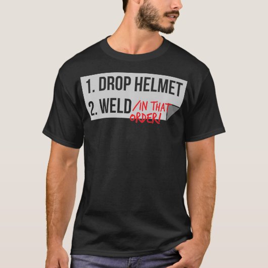 Pipeliner Cheat Sheet Funny Pipeline Welder Safety T-Shirt (Vorderseite)