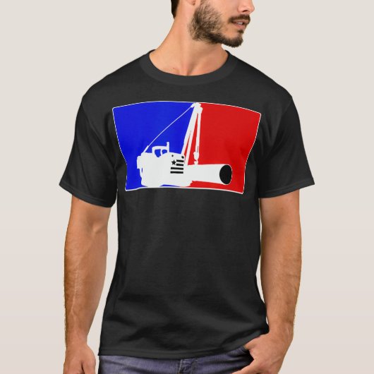 Pipeliner Red White Blue T-Shirt (Vorderseite)