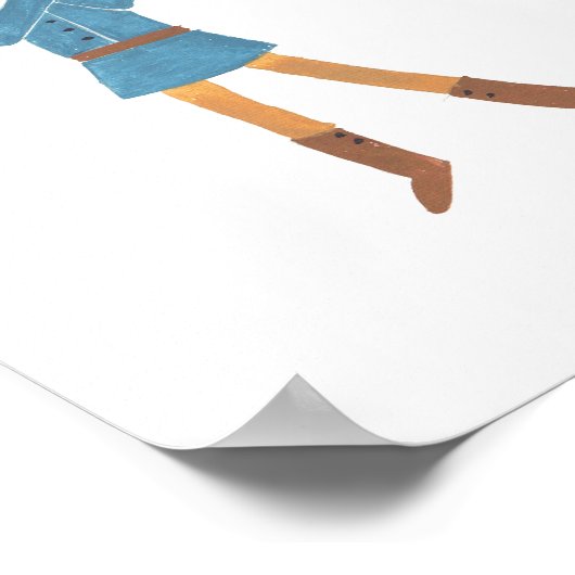 Piper Art Print Poster (Ecke)