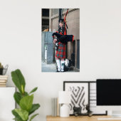 Piper auf der Royal Mile Poster (Heimbüro)