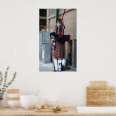 Piper auf der Royal Mile Poster (Küche)