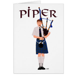 PIPER Blau Kariert