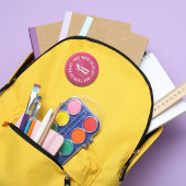 Piper Cub Airplane Not Your Co-Pilot Funny Pink Button