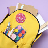 Piper Cub Airplane Not Your Co-Pilot Pink Custom Button