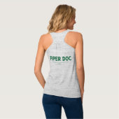 Piper Doc - Ladys Tank & V-Neck Top (Rückseite Vollansicht)