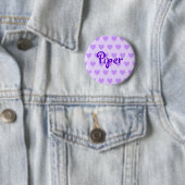 Piper in Lila Button (Beispiel)