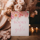 Piper Peony Floral Bücher und Geschenke Unterschri Poster