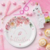 Piper Peony Lifetime of Butterflies Brautparty Pappteller (Party)
