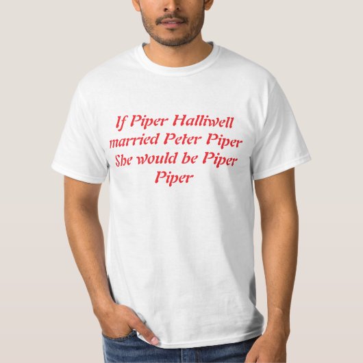 Piper Piper T-Shirt (Vorderseite)