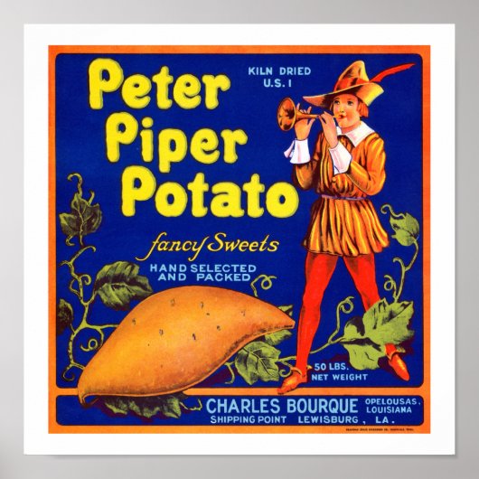 Piper Potato Poster (Vorne)