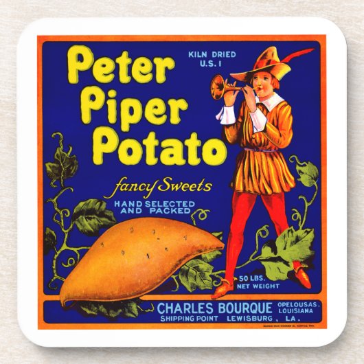 Piper Potato Untersetzer (Vorderseite)
